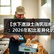 【水下混凝土浇筑指南：2026年配比差异化的创新实践】（图3）