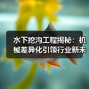 水下挖沟工程揭秘：机械差异化引领行业新未来（图3）