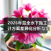 2026年最全水下施工设计方案差异化分析与实践指南（图4）