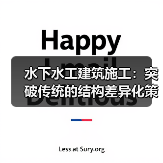 水下水工建筑施工：突破传统的结构差异化策略（图3）