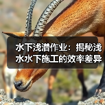 水下浅潜作业：揭秘浅水水下施工的效率差异化战略（图4）