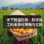 水下隧道封堵：防渗施工的差异化策略与实践指南（图4）