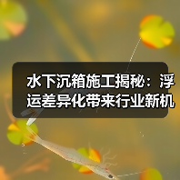 水下沉箱施工揭秘：浮运差异化带来行业新机遇（图3）