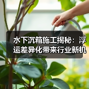 水下沉箱施工揭秘：浮运差异化带来行业新机遇