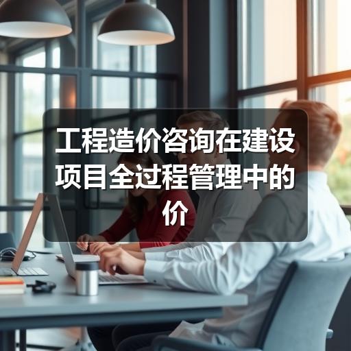 工程造价咨询在建设项目全过程管理中的价值与要点