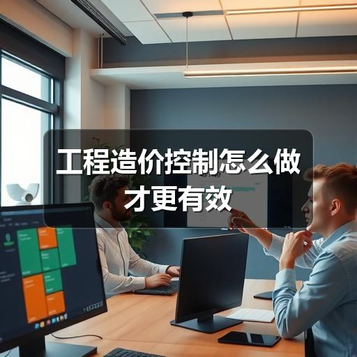 工程造价控制怎么做才更有效