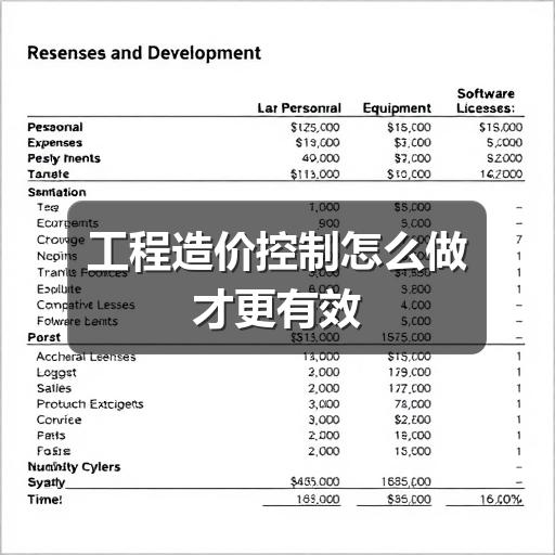 工程造价控制怎么做才更有效