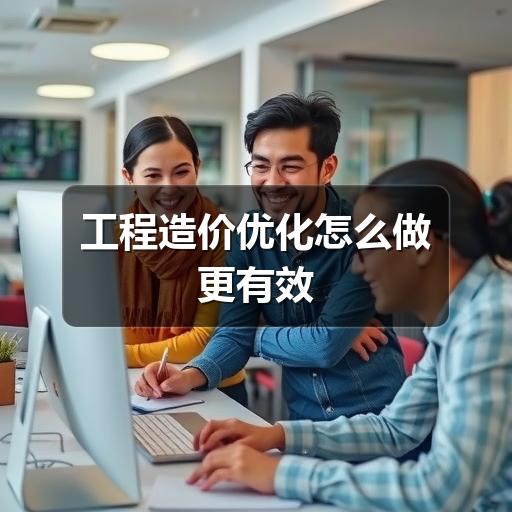 工程造价优化怎么做更有效