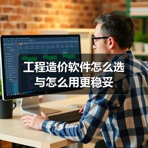 工程造价软件怎么选与怎么用更稳妥