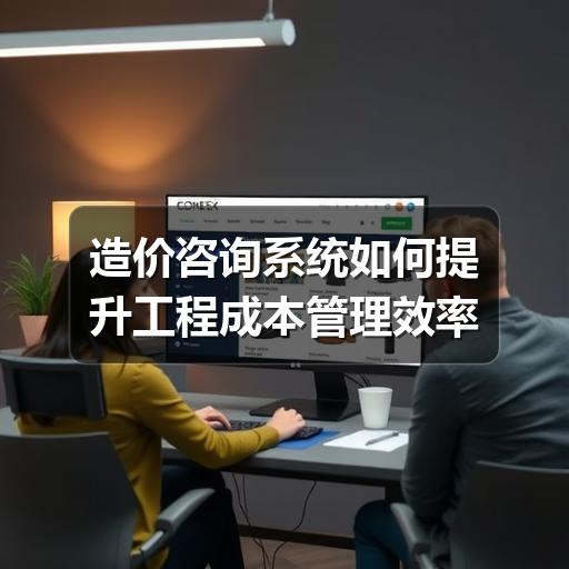 造价咨询系统如何提升工程成本管理效率