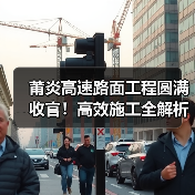莆炎高速路面工程圆满收官！高效施工全解析（图2）