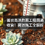 莆炎高速路面工程圆满收官！高效施工全解析（图3）
