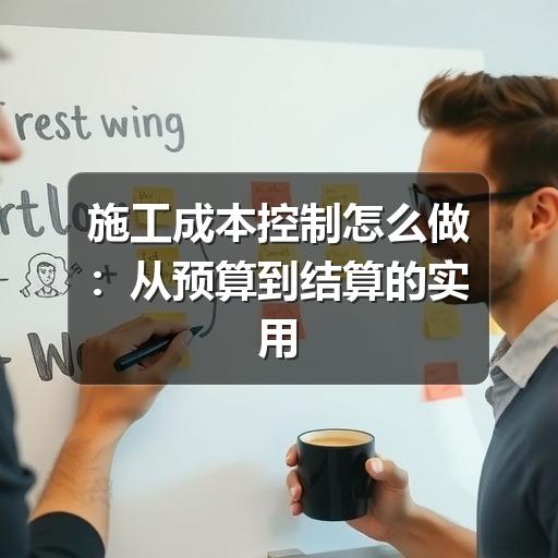 施工成本控制怎么做:从预算到结算的实用方法