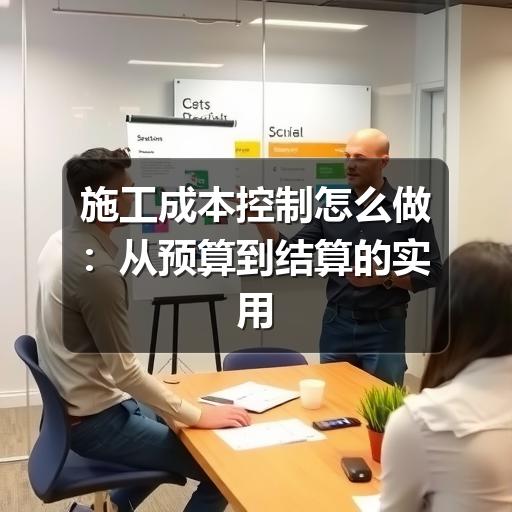 施工成本控制怎么做:从预算到结算的实用方法