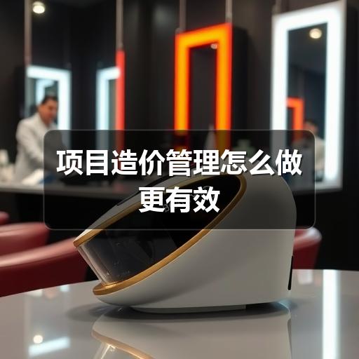 项目造价管理怎么做更有效