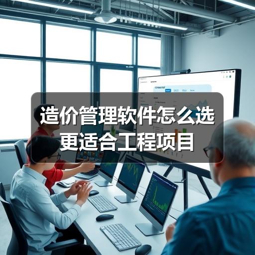 造价管理软件怎么选更适合工程项目