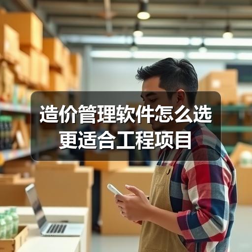 造价管理软件怎么选更适合工程项目