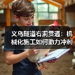 义乌隧道右洞贯通：机械化施工如何助力冲刺年度目标？