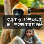 义乌工地150天奋战实录：高效施工背后的秘诀揭秘（图4）