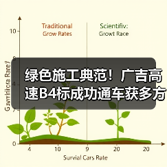 绿色施工典范！广吉高速B4标成功通车获多方赞誉（图4）