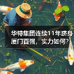 华特集团连续11年跻身厦门百强，实力如何？（图3）