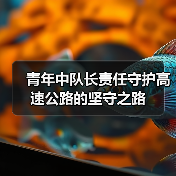 青年中队长责任守护高速公路的坚守之路(图2) 青年中队长责任守护高速公路的坚守之路(图2)
