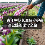 青年中队长责任守护高速公路的坚守之路(图1) 青年中队长责任守护高速公路的坚守之路(图1)