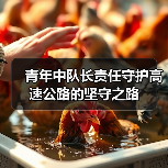 青年中队长责任守护高速公路的坚守之路(图4) 青年中队长责任守护高速公路的坚守之路(图4)