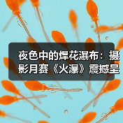 夜色中的焊花瀑布:摄影月赛《火瀑》震撼呈现(图2) 夜色中的焊花瀑布:摄影月赛《火瀑》震撼呈现(图2)