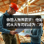 铁路人跨界圆梦！他如何从火车司机成为“湘超”冠军队员？