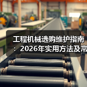 工程机械选购维护指南:2026年实用方法及常见问题解析(图4) 工程机械选购维护指南:2026年实用方法及常见问题解析(图4)