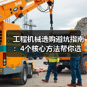 工程机械选购避坑指南:4个核心方法帮你选对挖掘机(图2) 工程机械选购避坑指南:4个核心方法帮你选对挖掘机(图2)
