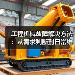 工程机械故障解决方法:从需求判断到日常维护完整指南(图4) 工程机械故障解决方法:从需求判断到日常维护完整指南(图4)