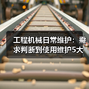 工程机械日常维护:需求判断到使用维护5大核心方法(图1) 工程机械日常维护:需求判断到使用维护5大核心方法(图1)