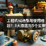 工程机械选型与使用难题?3大原因与5个实用解决方法(图1) 工程机械选型与使用难题?3大原因与5个实用解决方法(图1)