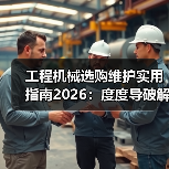 工程机械选购维护实用指南2026:度度导破解常见问题(图2) 工程机械选购维护实用指南2026:度度导破解常见问题(图2)
