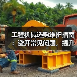 工程机械选购维护指南：避开常见问题，提升设备效率2026