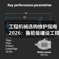 工程机械选购维护指南2026：鲁能曼建设工程有限公司实用解析