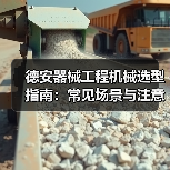 德安器械工程机械选型指南:常见场景与注意事项(图1) 德安器械工程机械选型指南:常见场景与注意事项(图1)