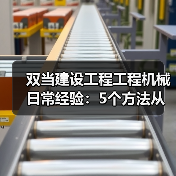 双当建设工程工程机械日常经验:5个方法从需求判断到维护(图1) 双当建设工程工程机械日常经验:5个方法从需求判断到维护(图1)