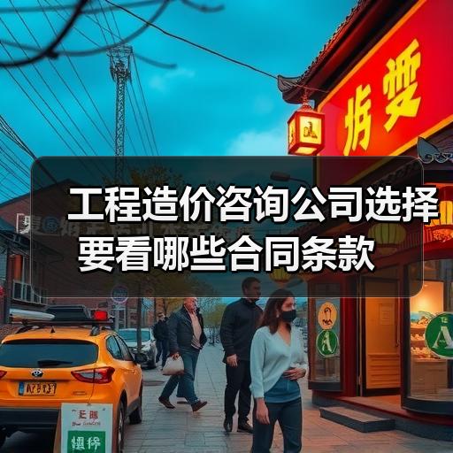 工程造价咨询公司选择要看哪些合同条款
