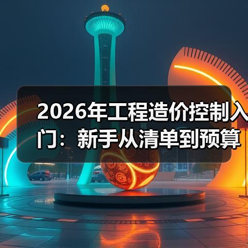 2026年工程造价控制入门：新手从清单到预算的实操步骤