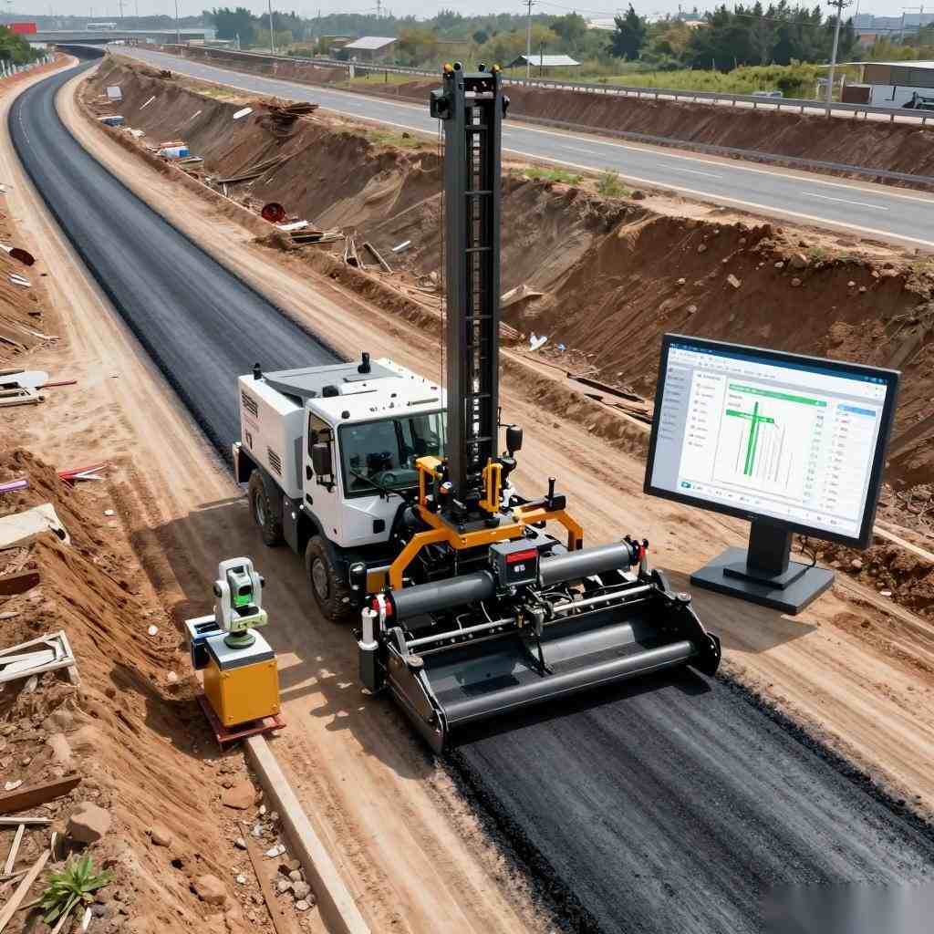 3D扫描摊铺技术：现代道路工程的高效解决方案