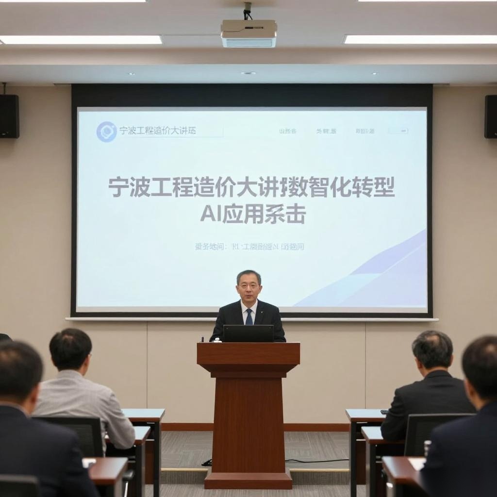 宁波工程造价大讲堂数智化转型：AI应用故障排查与维护保养全攻略