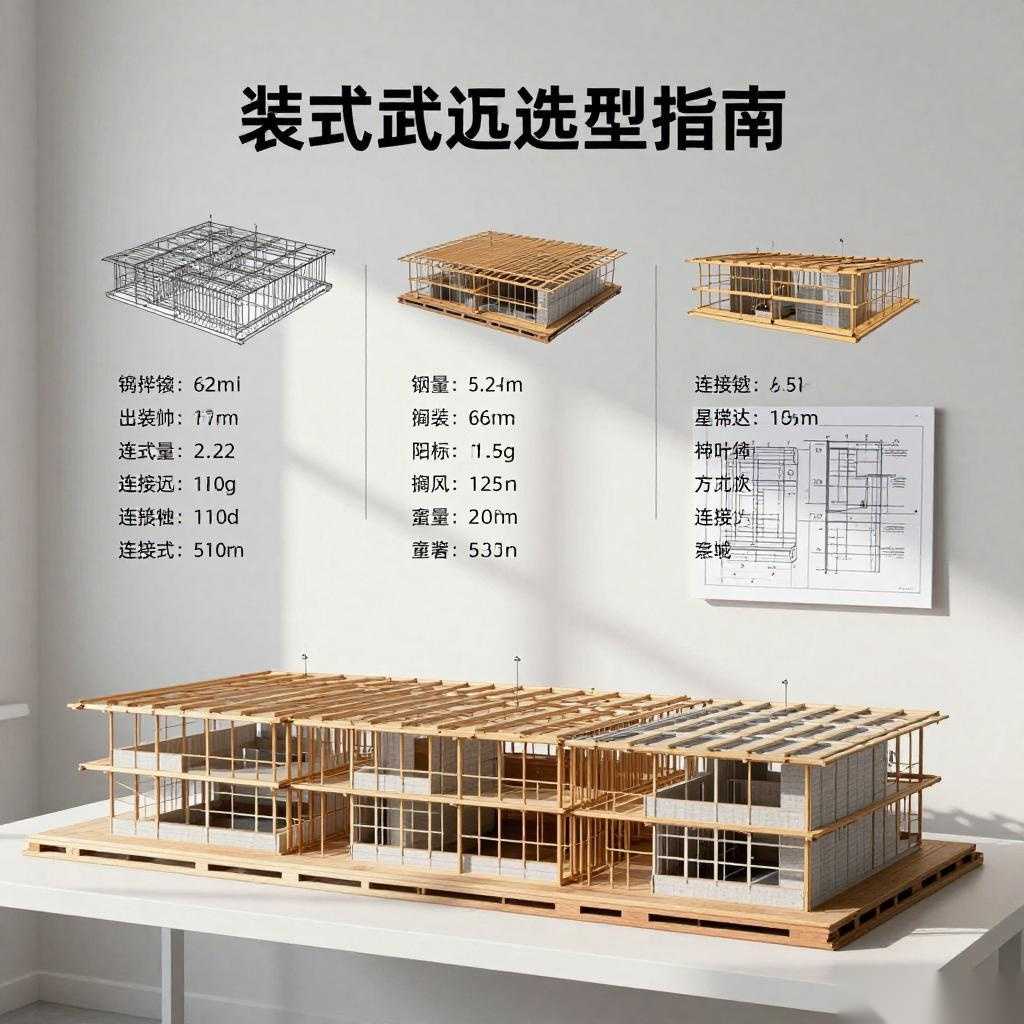 装配式建筑选型指南：参数对比与实践｜装配式建筑全攻略