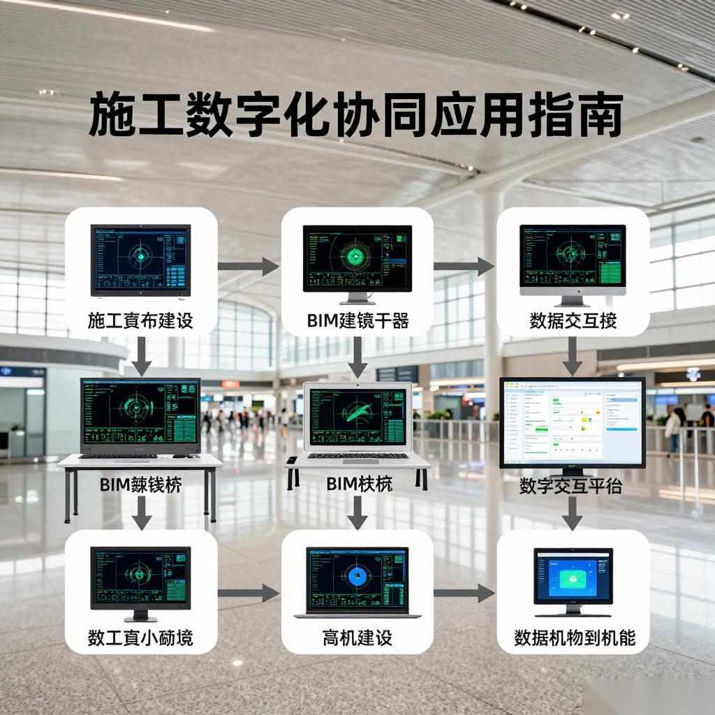 超大型机场航站楼施工数字化协同应用指南：挑战与实践