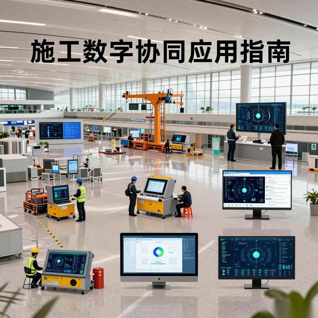 超大型机场航站楼施工数字化协同应用指南：挑战与实践