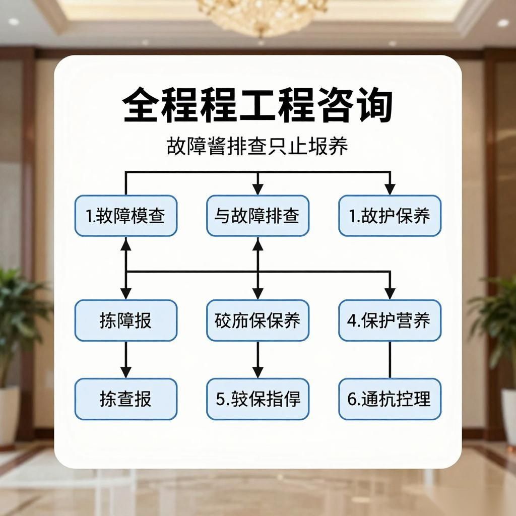 全过程工程咨询中的故障排查与维护保养策略｜全攻略