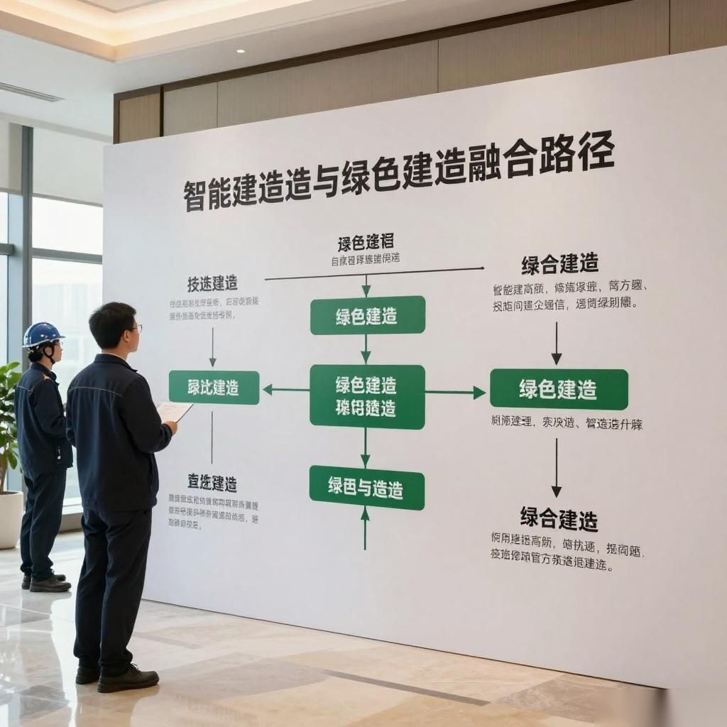 智能建造与绿色建造融合路径｜高质量发展新引擎