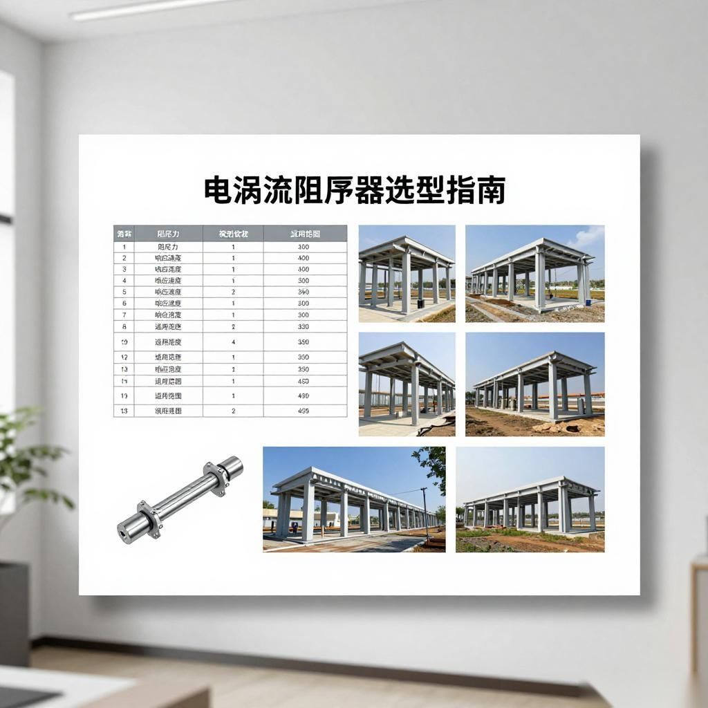 电涡流阻尼器选型指南：参数对比与工程应用要点全攻略